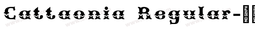 Cattaonia Regular字体转换